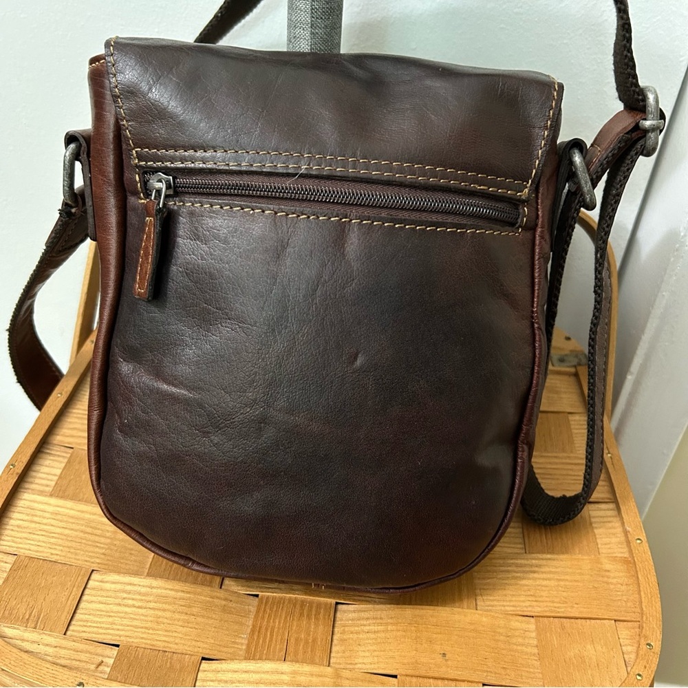 JACK GEORGES, Voyager Collection, Horseshoe Brown Buffalo Leather - Picture 3 of 16